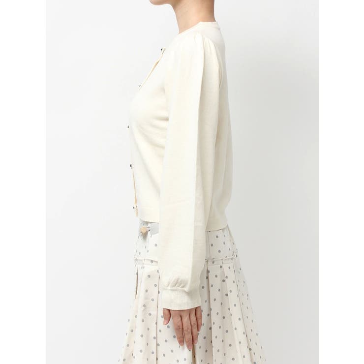 terrier button knit cardigan | merry jenny | 詳細画像20 