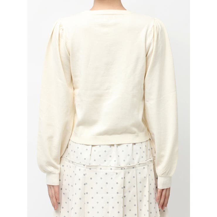 terrier button knit cardigan | merry jenny | 詳細画像21 