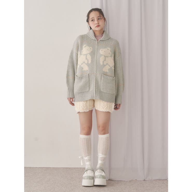 bear cowichan knit | merry jenny | 詳細画像13 