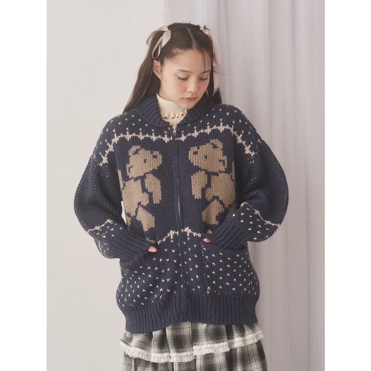 bear cowichan knit | merry jenny | 詳細画像20 