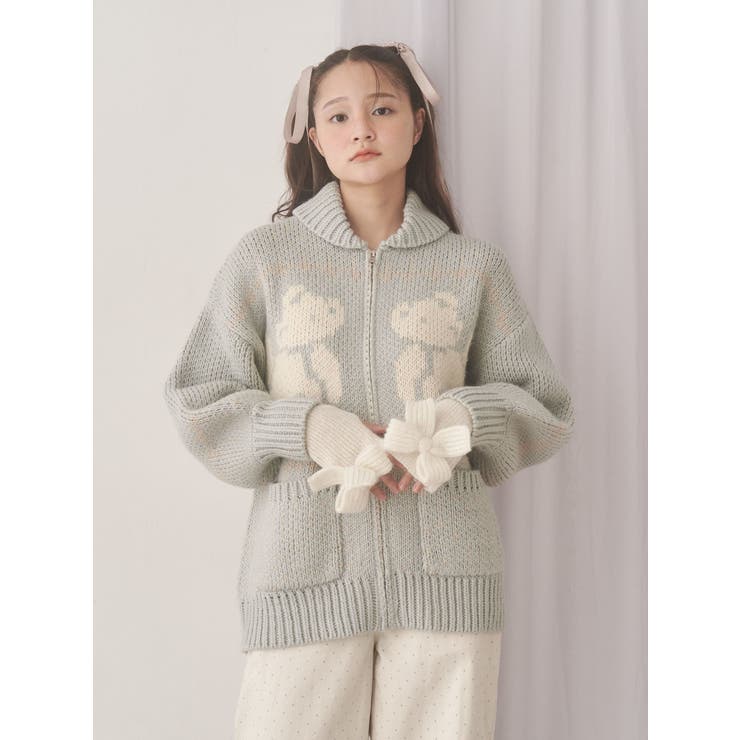 bear cowichan knit | merry jenny | 詳細画像24 