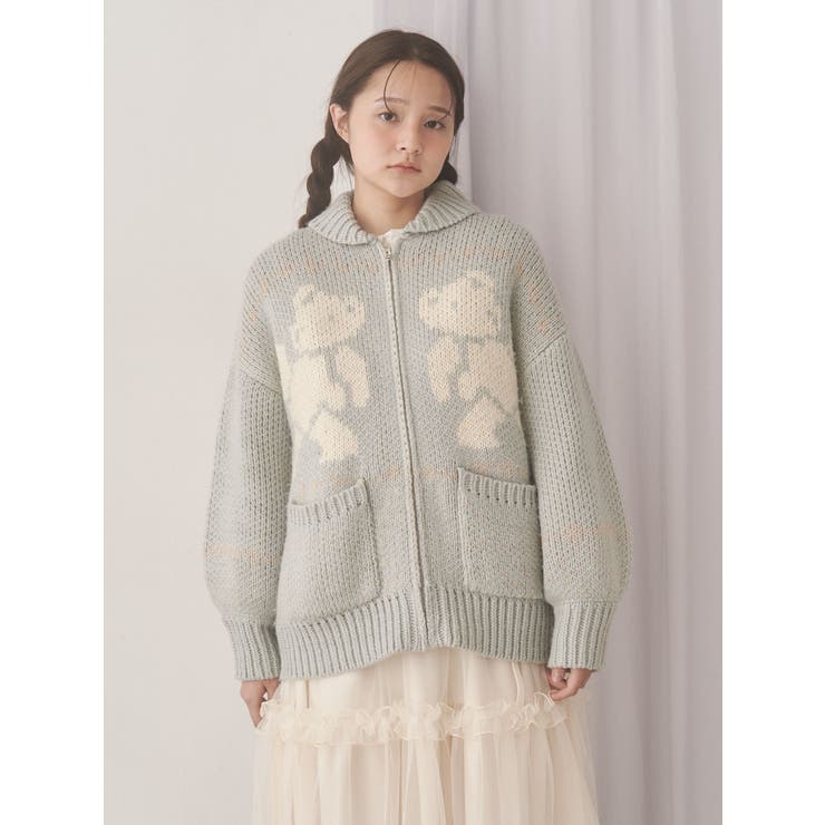 bear cowichan knit | merry jenny | 詳細画像26 