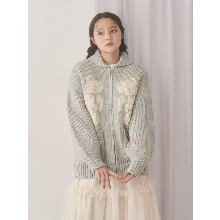 bear cowichan knit | merry jenny | 詳細画像28 