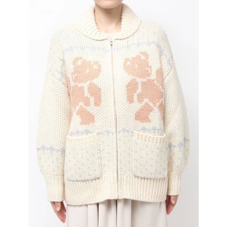 bear cowichan knit | merry jenny | 詳細画像30 