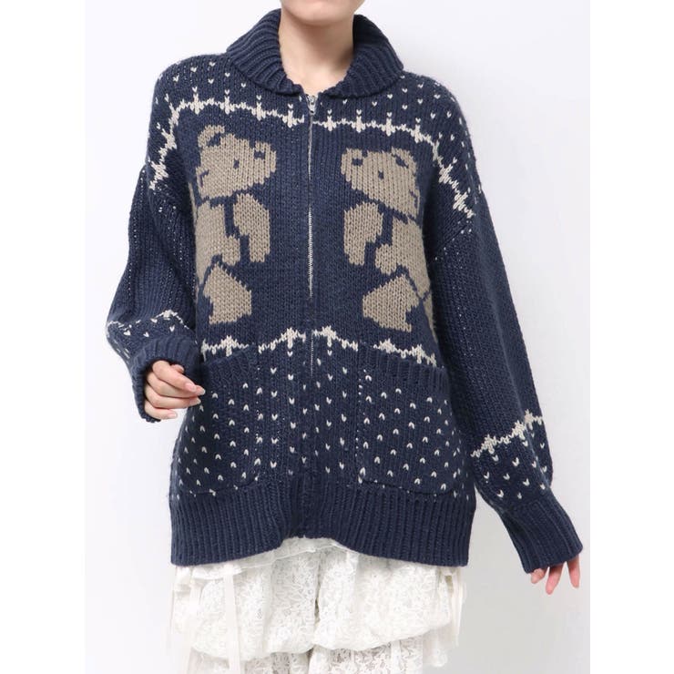 bear cowichan knit | merry jenny | 詳細画像45 