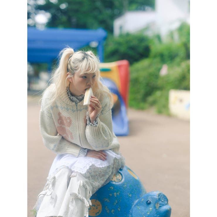 bear cowichan knit | merry jenny | 詳細画像5 
