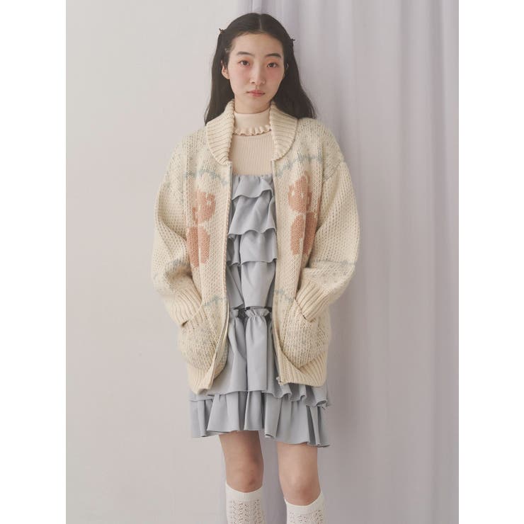 bear cowichan knit | merry jenny | 詳細画像7 