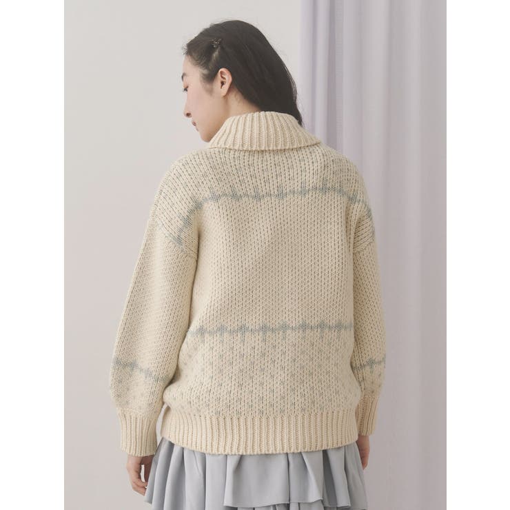 bear cowichan knit | merry jenny | 詳細画像8 
