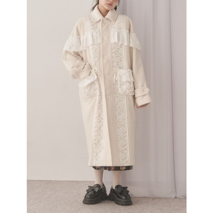 レースデコラティブコート | merry jenny | 詳細画像1 