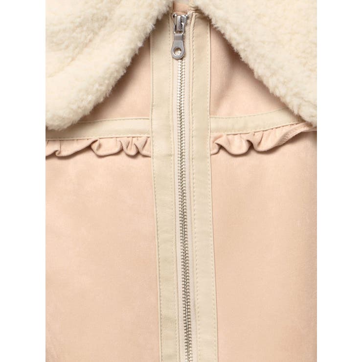 クリームボアムートンブルゾン | merry jenny | 詳細画像29 