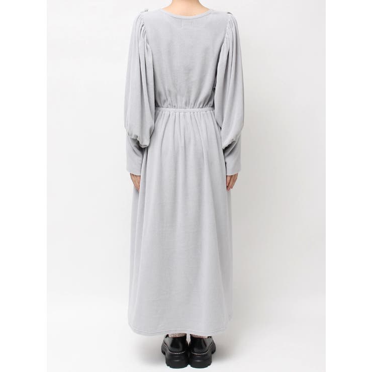 ギャザーギャザーフリースワンピース | merry jenny | 詳細画像18 