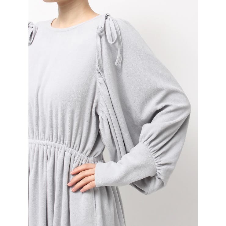 ギャザーギャザーフリースワンピース | merry jenny | 詳細画像20 