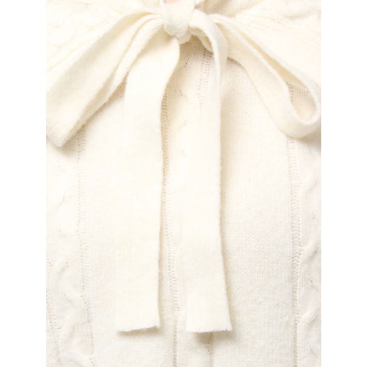 ケープリボンニットワンピース | merry jenny | 詳細画像24 