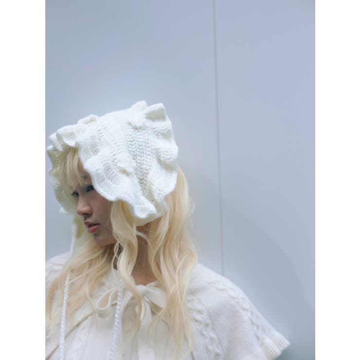 ケープリボンニットワンピース | merry jenny | 詳細画像3 