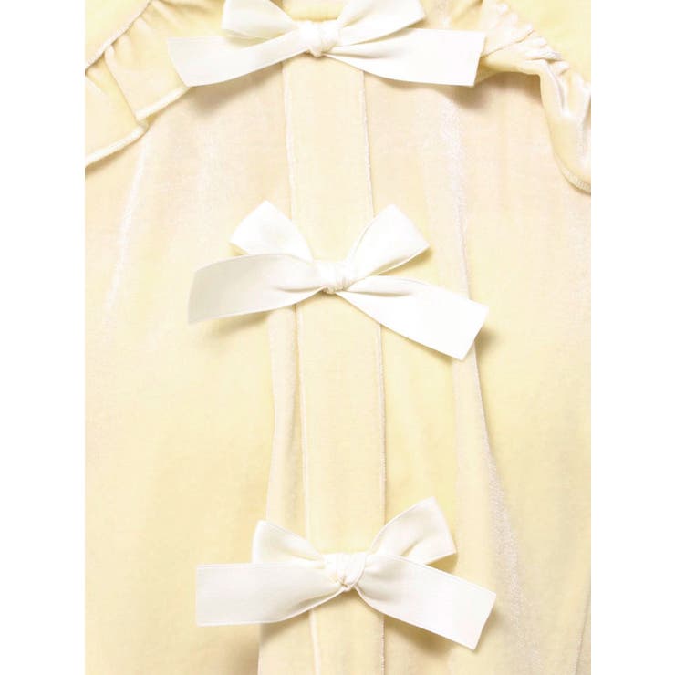 ベロアリボンミニワンピース | merry jenny | 詳細画像23 