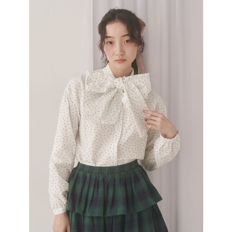 frillタイリボンブラウス | merry jenny | 詳細画像10 