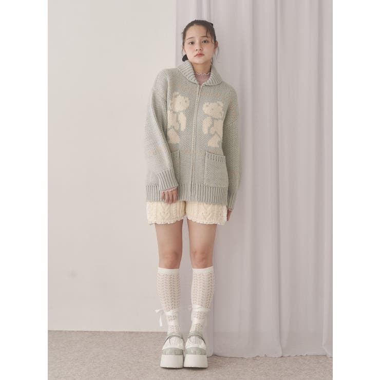 frill knit shortpants | merry jenny | 詳細画像15 