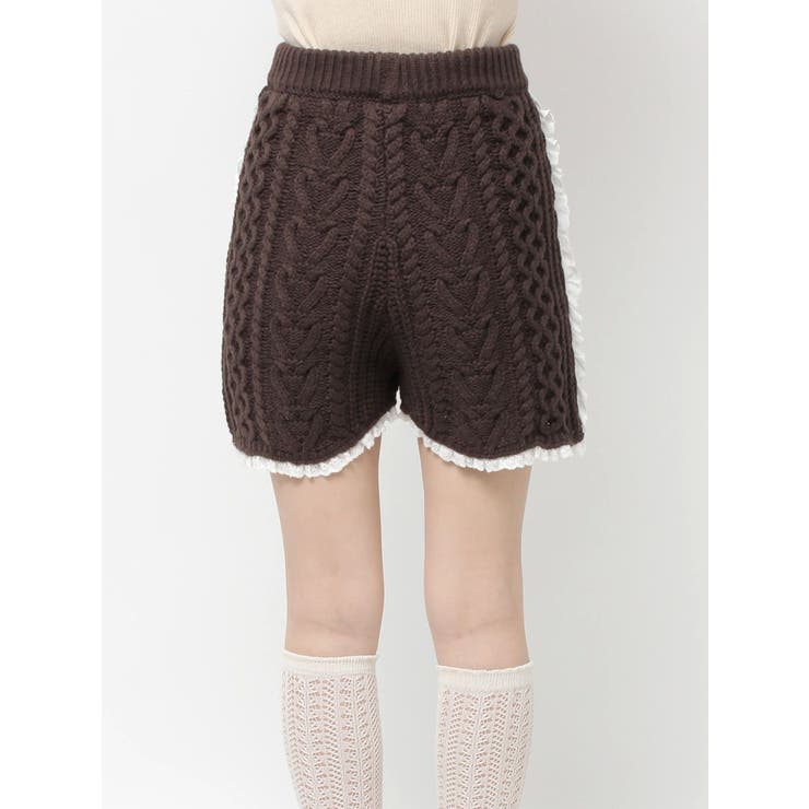 frill knit shortpants | merry jenny | 詳細画像24 