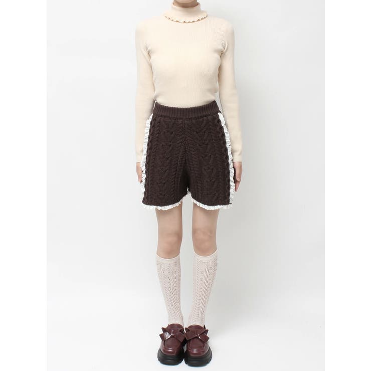 frill knit shortpants | merry jenny | 詳細画像28 