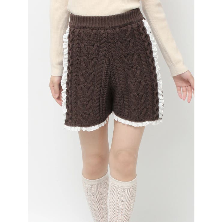 frill knit shortpants | merry jenny | 詳細画像32 