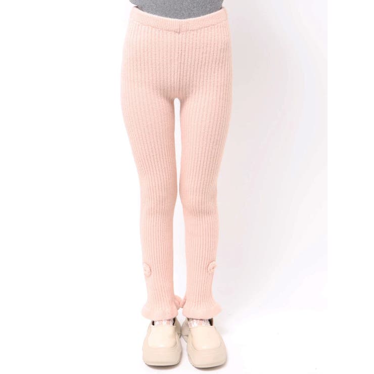 お花のリブニットパンツ | merry jenny | 詳細画像11 