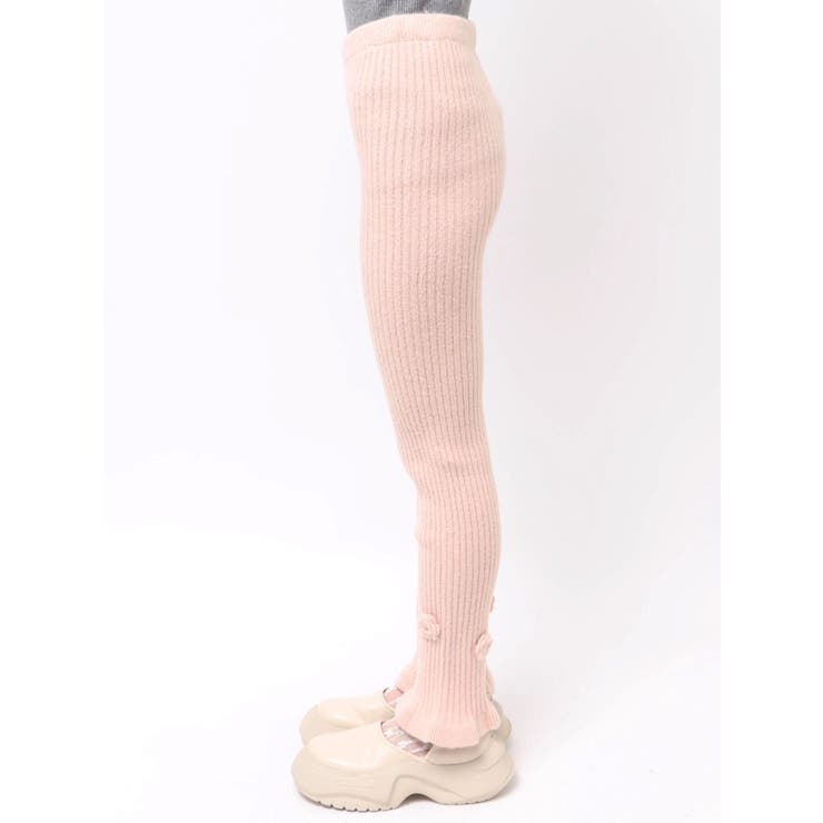 お花のリブニットパンツ | merry jenny | 詳細画像12 