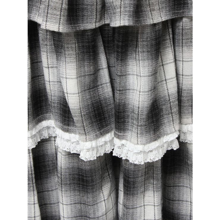 ティアードティアードチェックスカート | merry jenny | 詳細画像42 