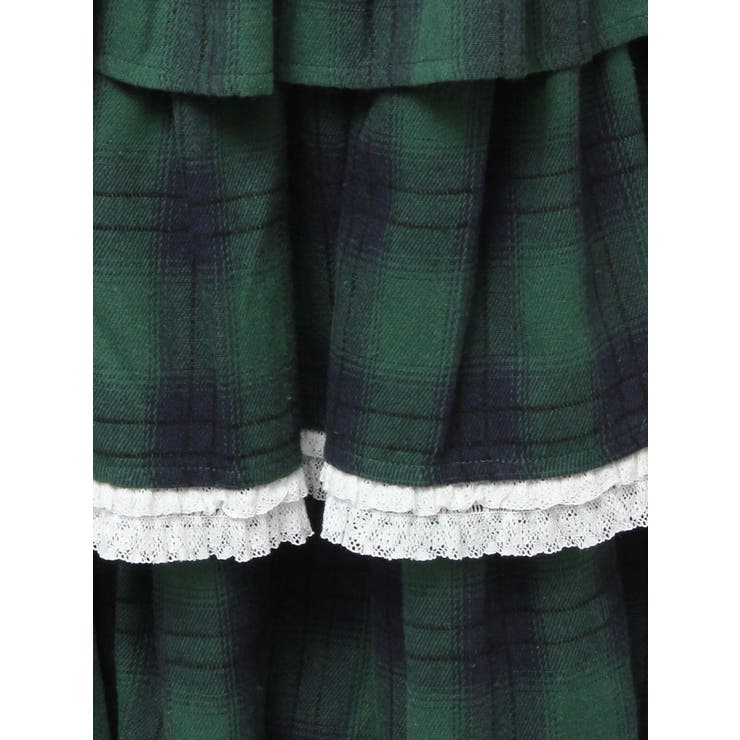ティアードティアードチェックスカート | merry jenny | 詳細画像43 