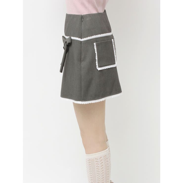 ribbon lace mini skirt | merry jenny | 詳細画像15 