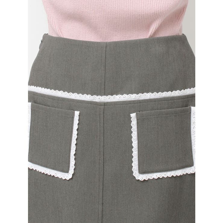 ribbon lace mini skirt | merry jenny | 詳細画像17 