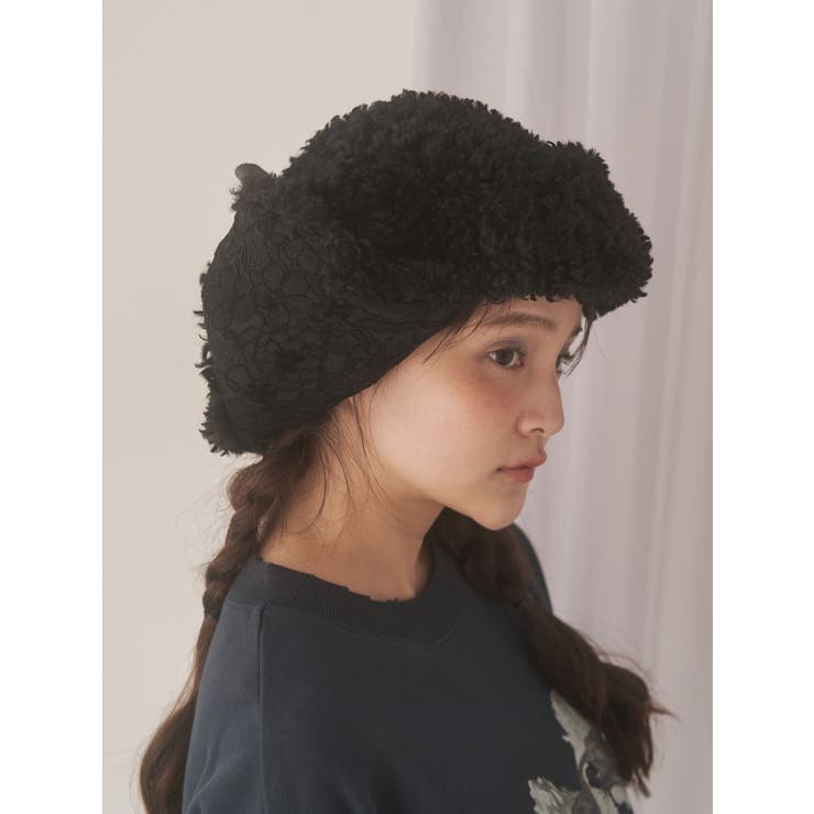 レースドッキングボアハット | merry jenny | 詳細画像18 