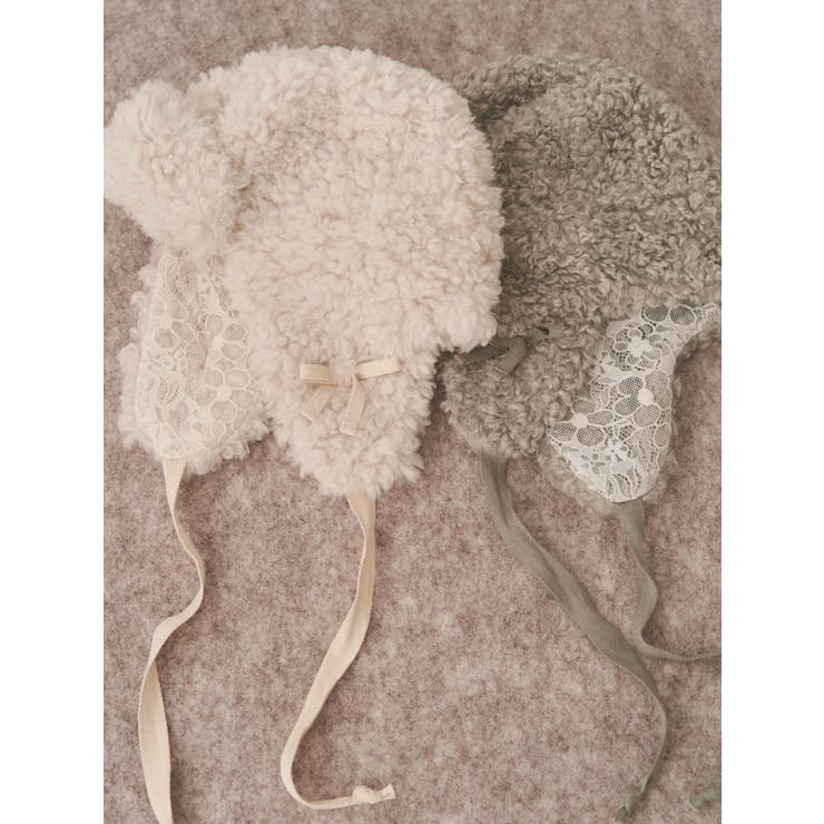 レースドッキングボアハット | merry jenny | 詳細画像5 