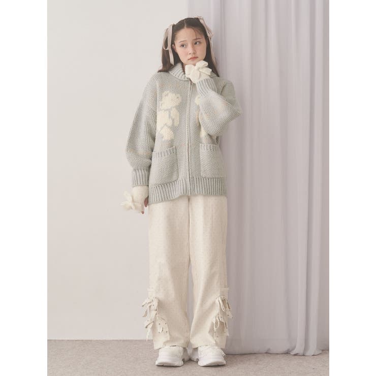 りぼんりぼんニットグローブ | merry jenny | 詳細画像8 