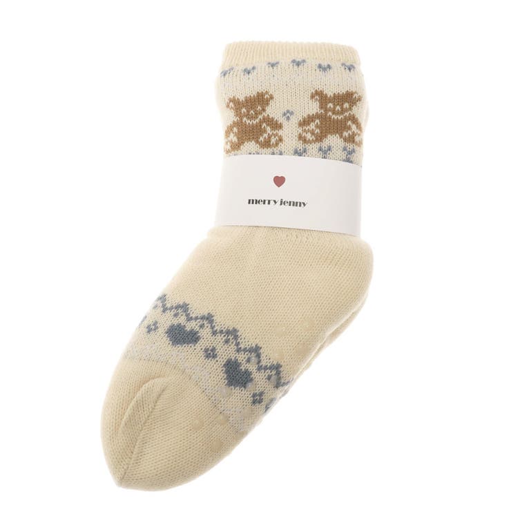 もこもこbear knit socks | merry jenny | 詳細画像13 
