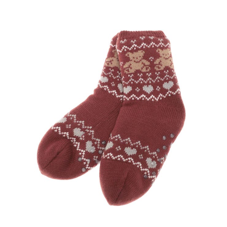 もこもこbear knit socks | merry jenny | 詳細画像14 