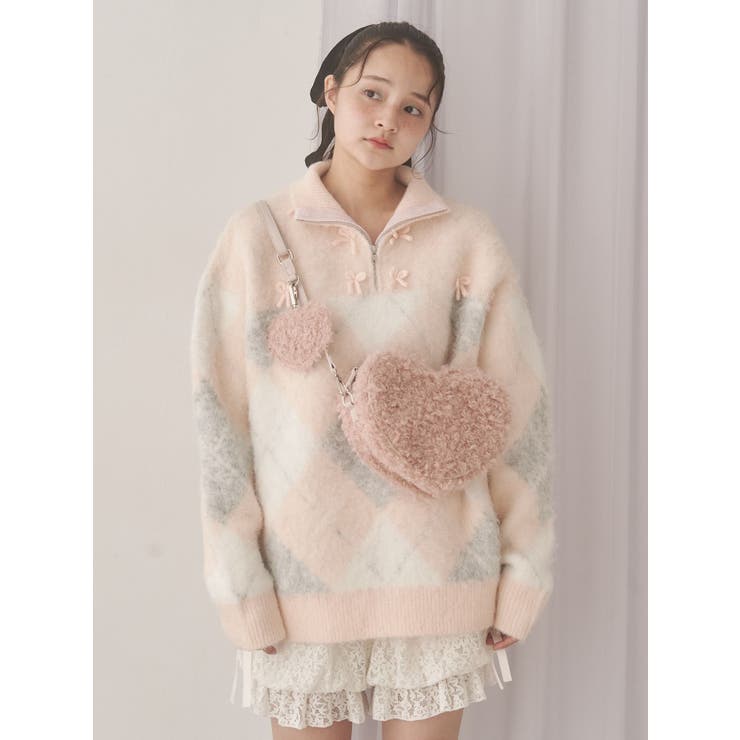 fluffy heart bag | merry jenny | 詳細画像10 