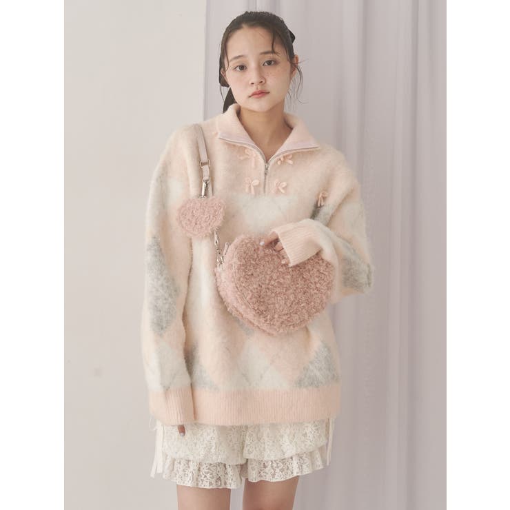 fluffy heart bag | merry jenny | 詳細画像11 