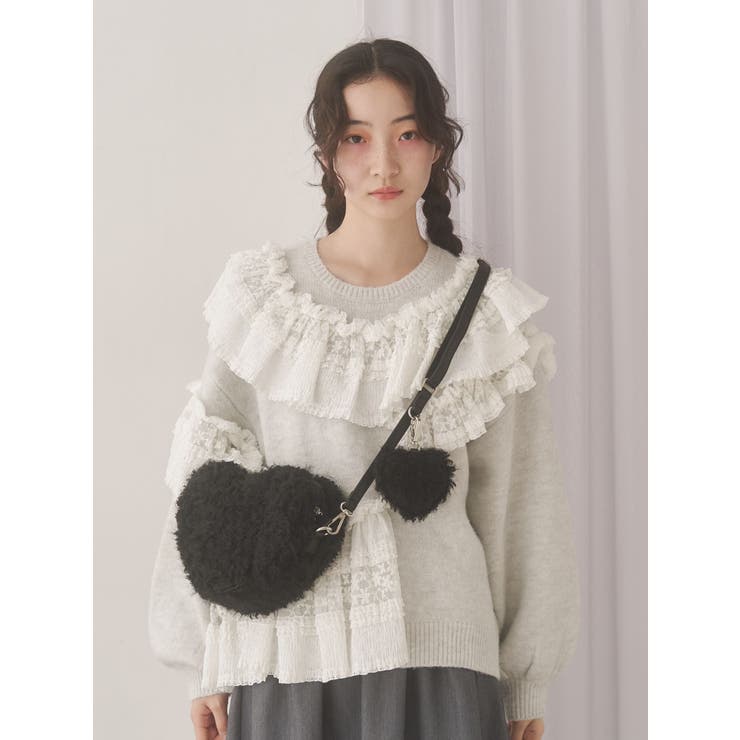 fluffy heart bag | merry jenny | 詳細画像12 