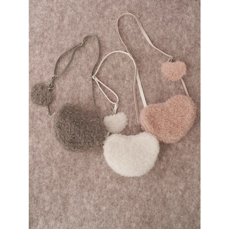 fluffy heart bag | merry jenny | 詳細画像2 