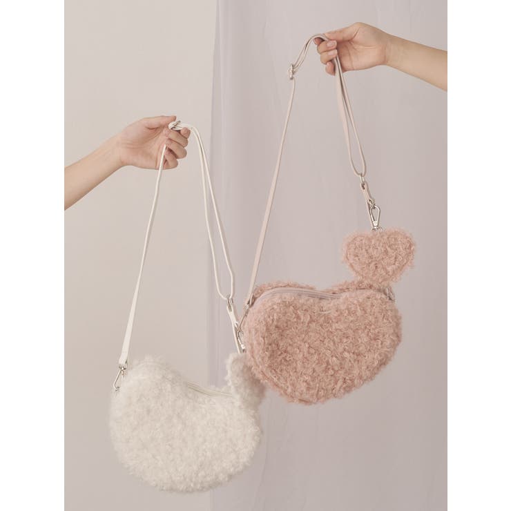fluffy heart bag | merry jenny | 詳細画像3 