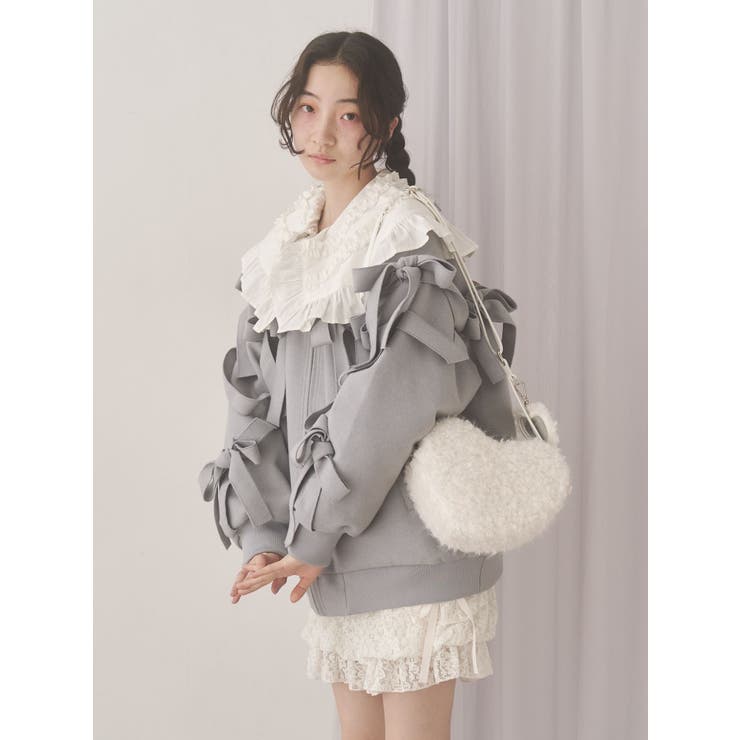 fluffy heart bag | merry jenny | 詳細画像5 