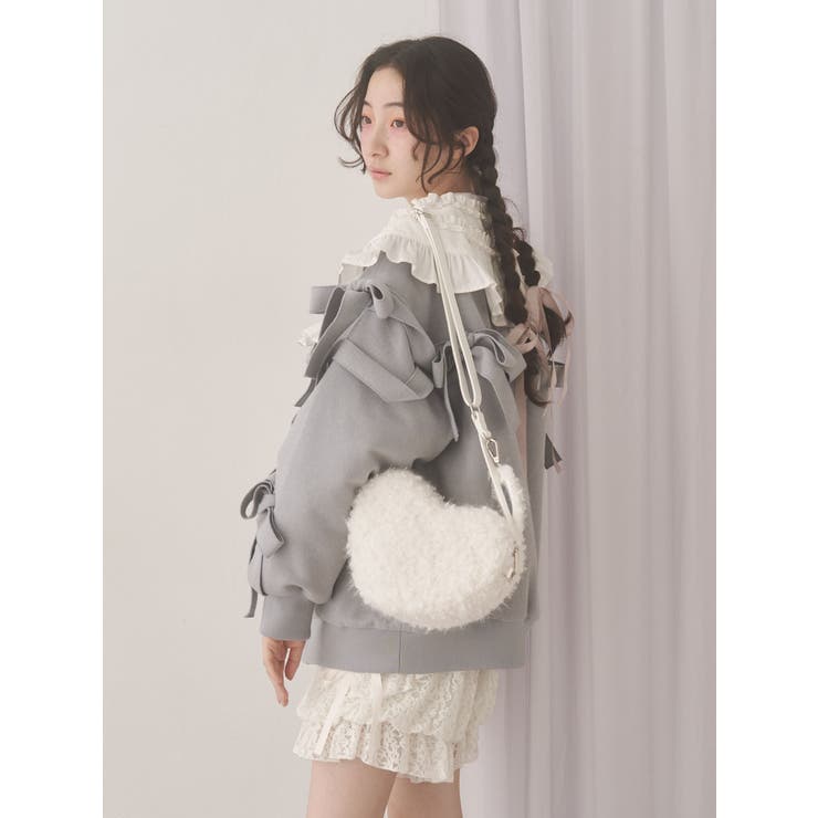 fluffy heart bag | merry jenny | 詳細画像6 