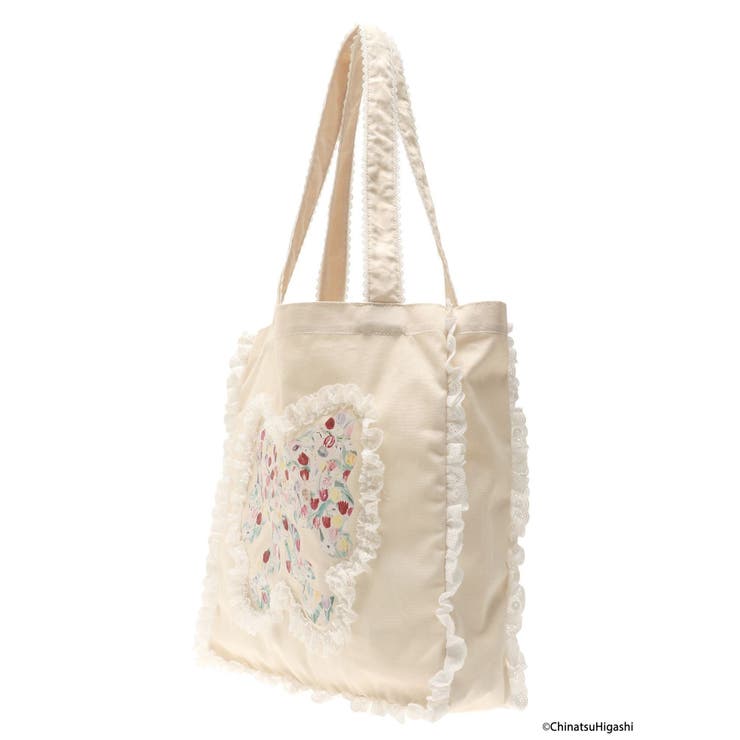 Dream Garden-tulip ribbon lace tote | merry jenny | 詳細画像21 