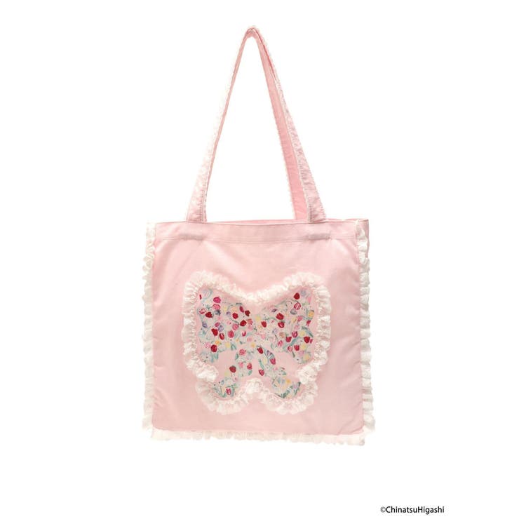 Dream Garden-tulip ribbon lace tote | merry jenny | 詳細画像25 