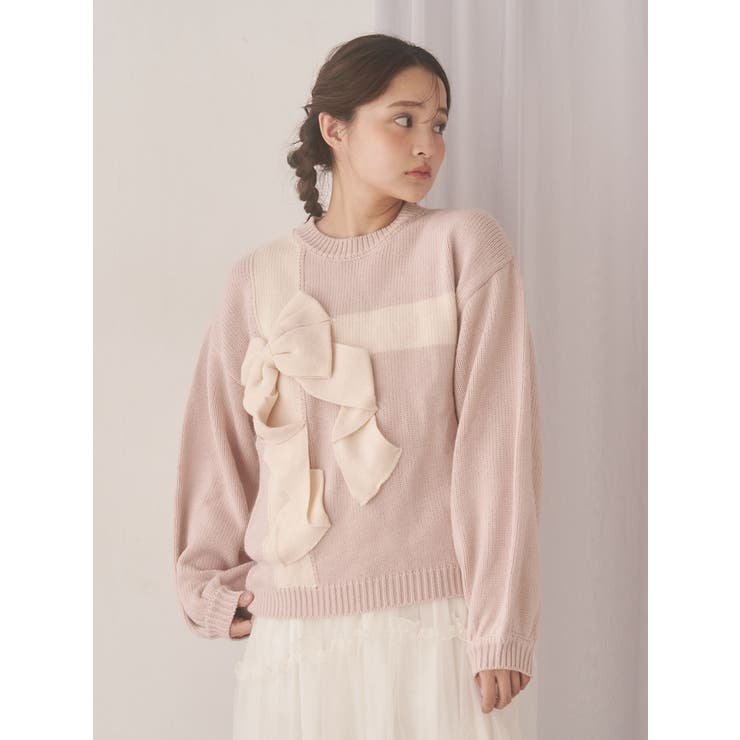 プレゼントリボンニット | merry jenny | 詳細画像15 