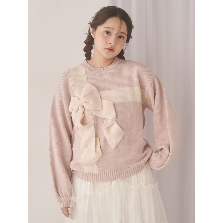 プレゼントリボンニット | merry jenny | 詳細画像17 