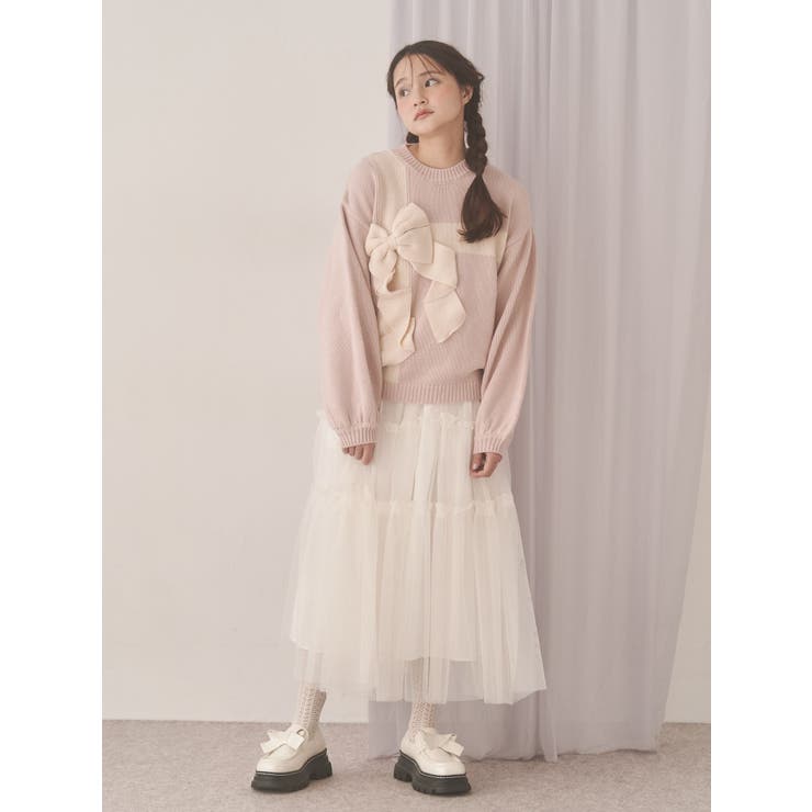 プレゼントリボンニット | merry jenny | 詳細画像18 