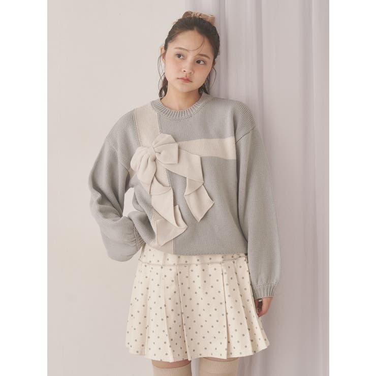 プレゼントリボンニット | merry jenny | 詳細画像9 