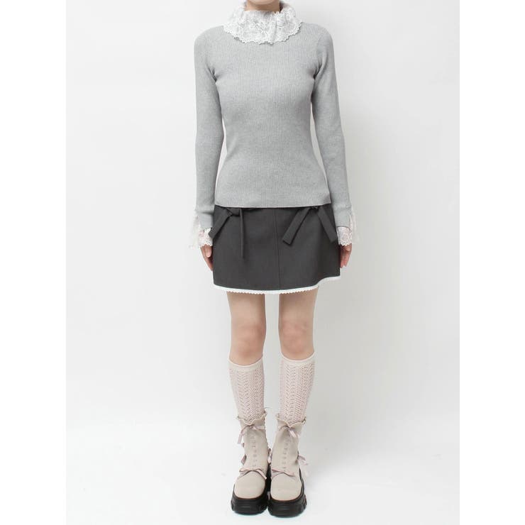 レースリブニット | merry jenny | 詳細画像35 