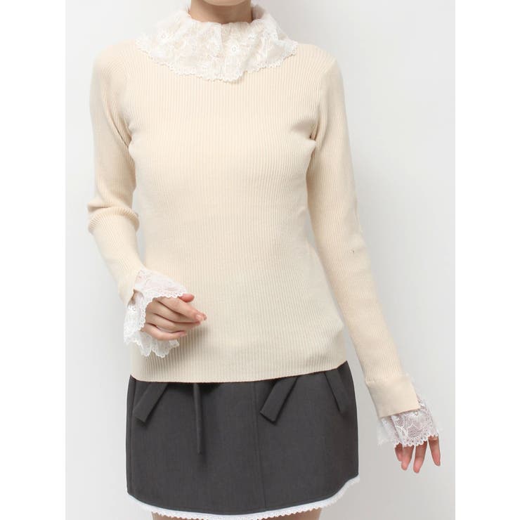 レースリブニット | merry jenny | 詳細画像40 